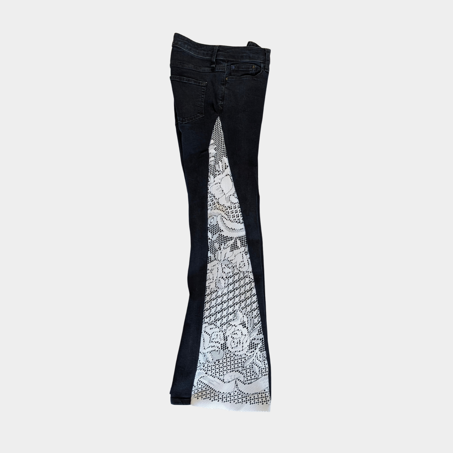 Side Panel Flare Jeans (Upcycled)