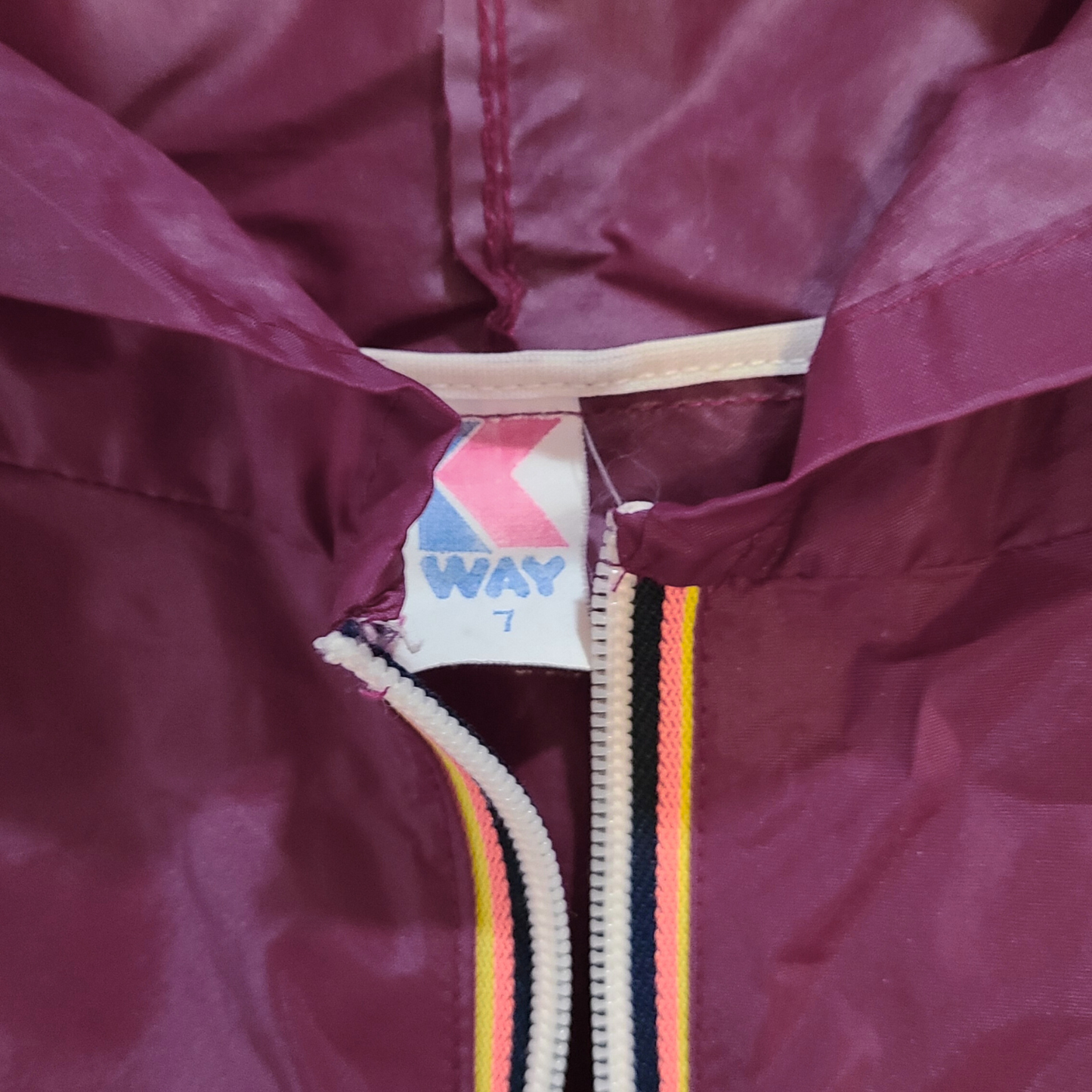 Kway Windbreaker (Maroon)